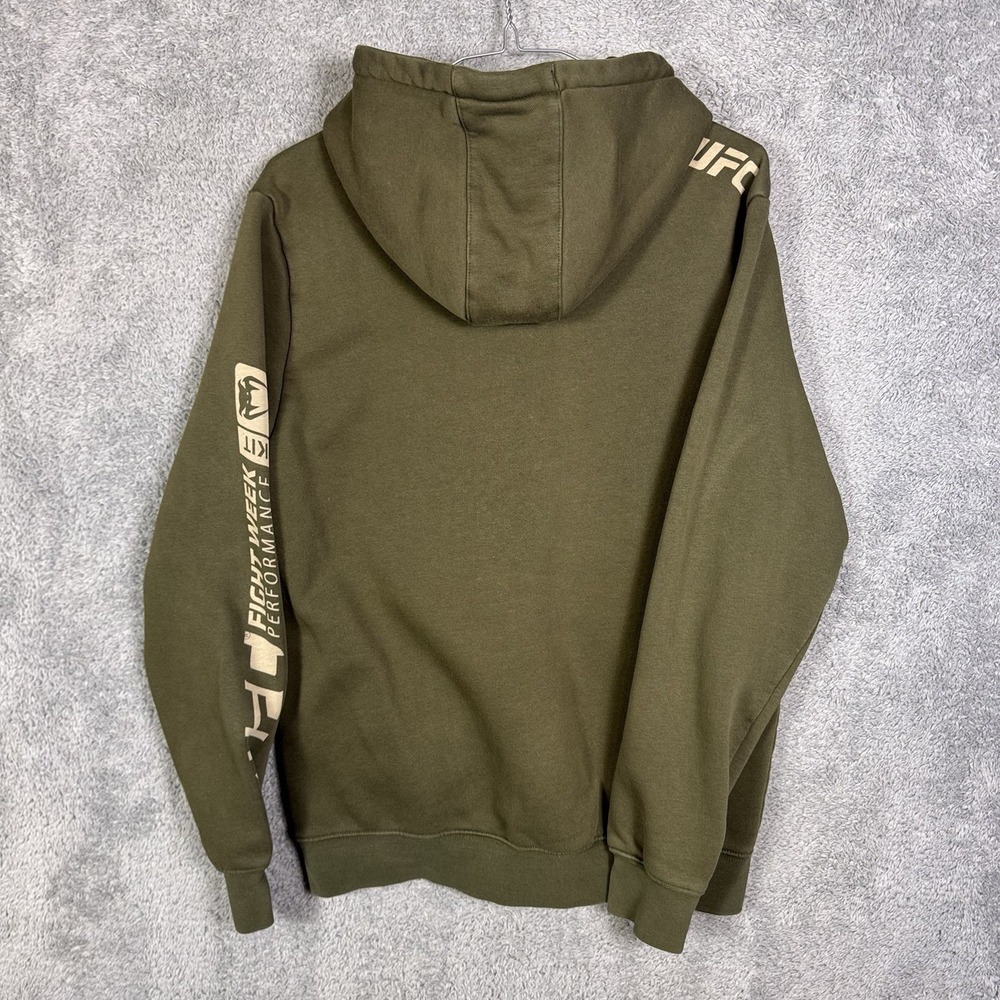 UFC Venum Hoodie Mens S‎ MMA Authentic Fight Week Pullover Training Sweatshirt - Picture 2 of 9